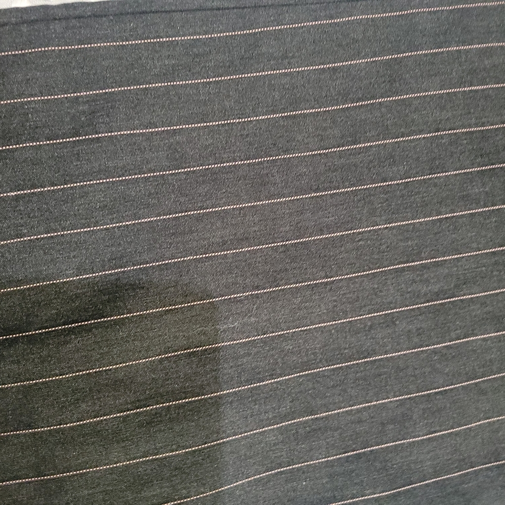 Charcoal Grey & Pink Pinstriped Dress Pants